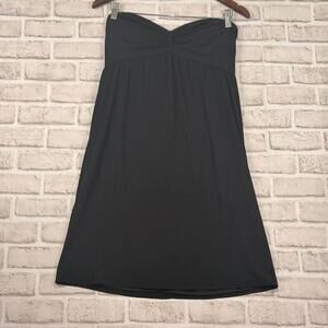 David Meister Strapless Black Cocktail Dress Women's 12 Formal